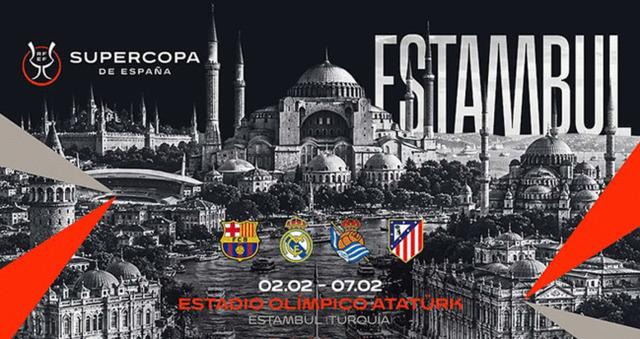Resmi açıklama geldi! İspanya Süper Kupası İstanbul'da oynanacak
