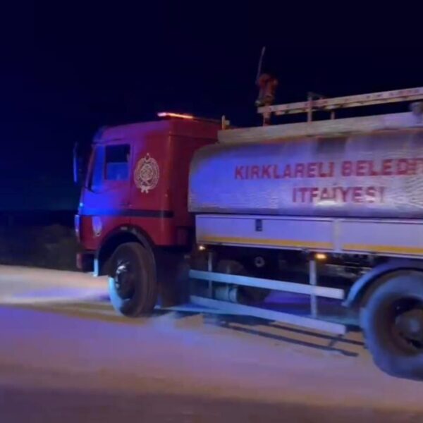 Tekirday’da gaz kaybı müdahale etti