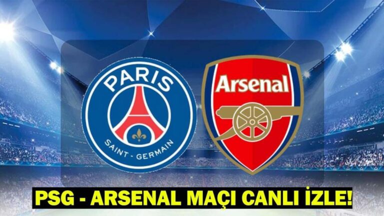 PSG – Arsenal Match TRT 1 Kesintisiz ve Şifreli Olmayan Saatlerin Canlı HD Schermo
