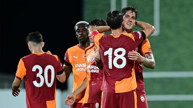 Galatasaray, dost maçında Umeraiyesportu 5-2’yi yendi