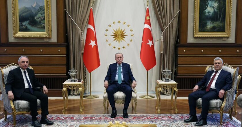 Cumhurbaşkanı Erdoğan Azerbaycan Başsavcısı’nı kabul etti