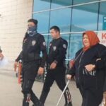 ‘Hanım ağ çetesinin kaçağı sokakta yürümek için şaşırdı