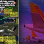 Sabiha Gökçen’de alarm! Havadaki tüm uçaklar bekliyordu: Bu anlar Rada ve Radyo’ya yansır.