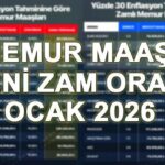 KAMU ÇALIŞANLARI MAAŞ ARTIŞI 2026 OCAK AYRINTILI HESAPLAMA TABLOSU || Kamu çalışanlarının yılbaşı maaşı ne kadar ve yüzdesi nedir? Kamu çalışanlarının fazla mesai ücretleri arttı mı? Fiyatı ne kadar? TÜİK 3 Enflasyon Farkı Maaş Artış Tablosu!