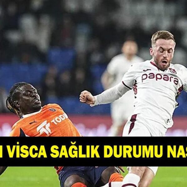 EDİN VISCA’NIN SAĞLIK DURUMU NASIL? Trabzonspor Teknik Direktörü Fatih Tekke’nin açıklamaları şöyle: